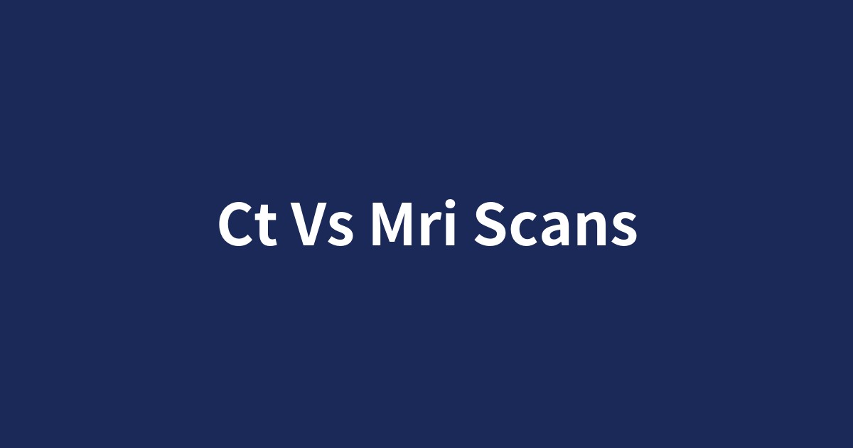 CTとMRIの装置と体内の断面画像の比較イラスト