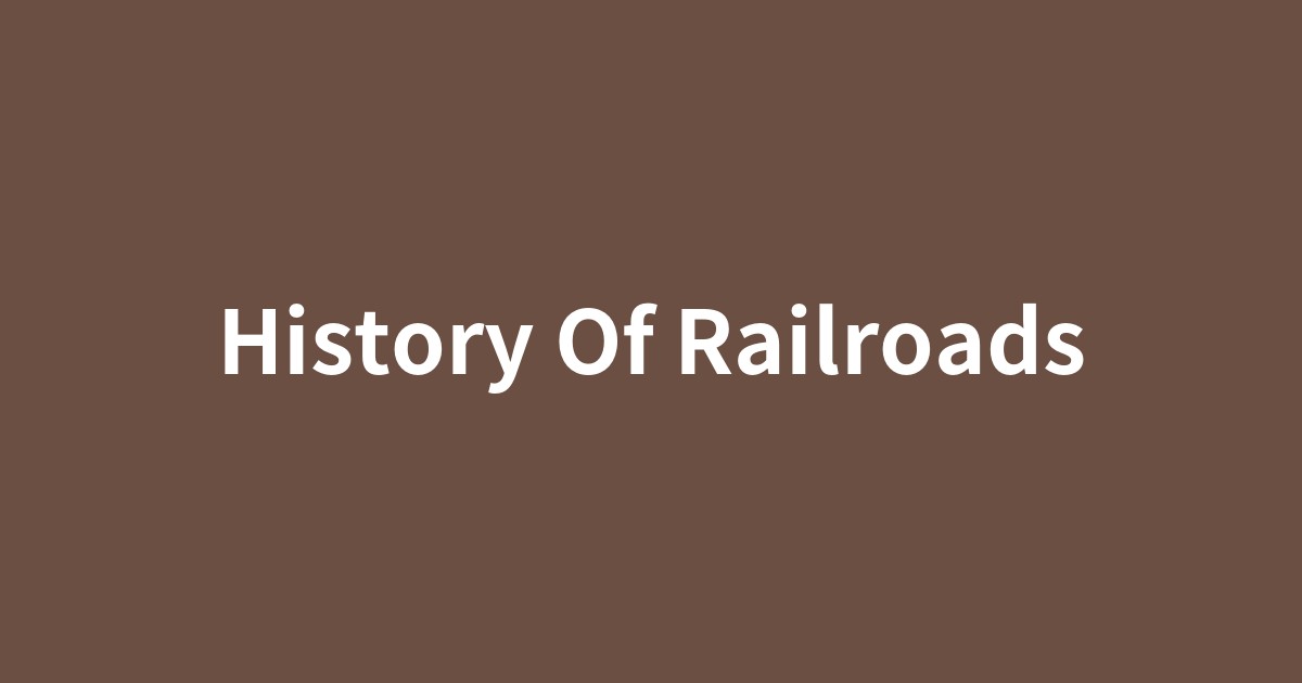 荒野を走る蒸気機関車とアメリカ大陸横断鉄道の歴史