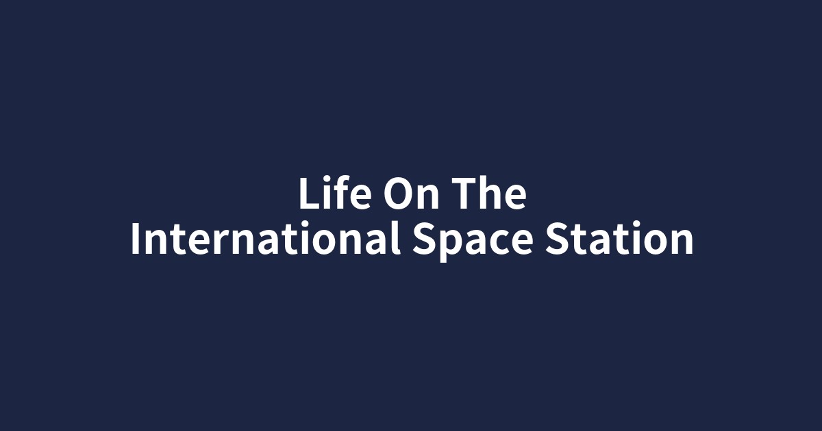 地球を背景に軌道上を周回する国際宇宙ステーション