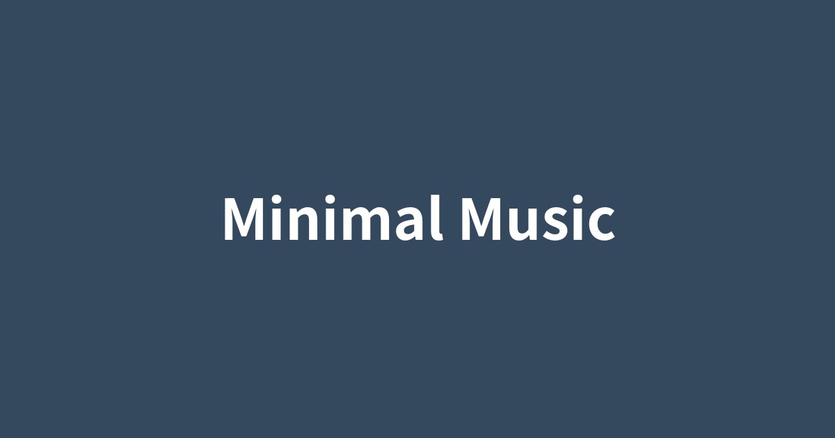 反復する音の波形が作り出すミニマルな幾何学模様