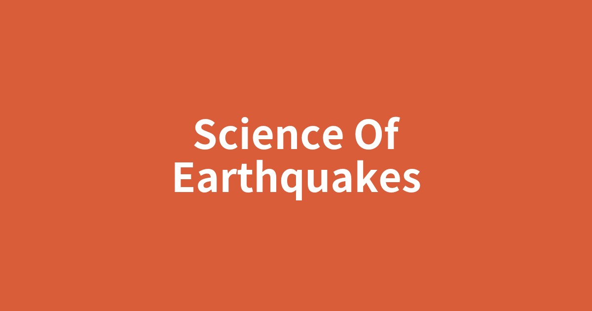 プレートの動きと断層による地震発生メカニズムの図解